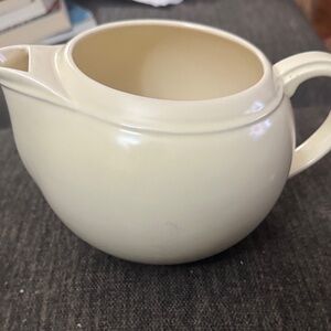 Vintage Vernon Kilns Elegant Cream Teapot